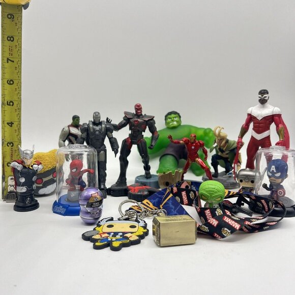 Disney Action Figure Large Toy Lot Bundle Thor Hulk Iron Man Spiderman Groot - Picture 5 of 5